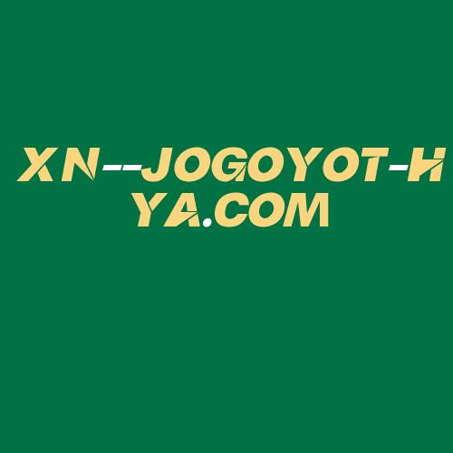 Logo da XN--JOGOYOT-HYA